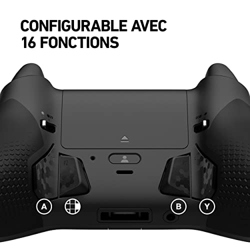 SCUF Manette de performance sans fil personnalisée Instinct Pro pour Xbox Series X|S, One, PC et mobile - Gris acier