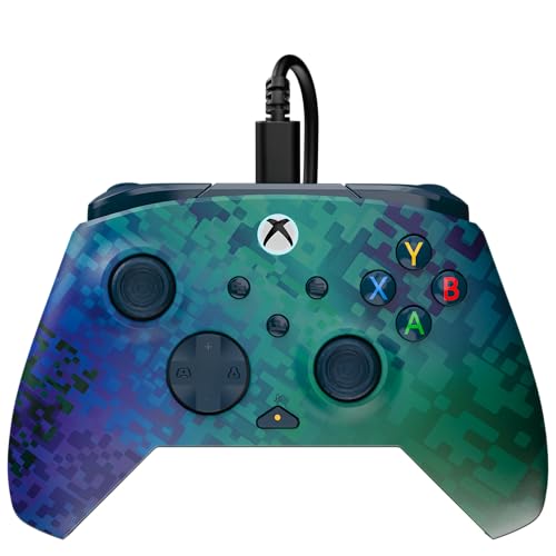 Turtle Beach Rematch Advanced Glitch Green Manette de jeu Xbox Series XS, One et PC avec Boutons Programmables"fmt
