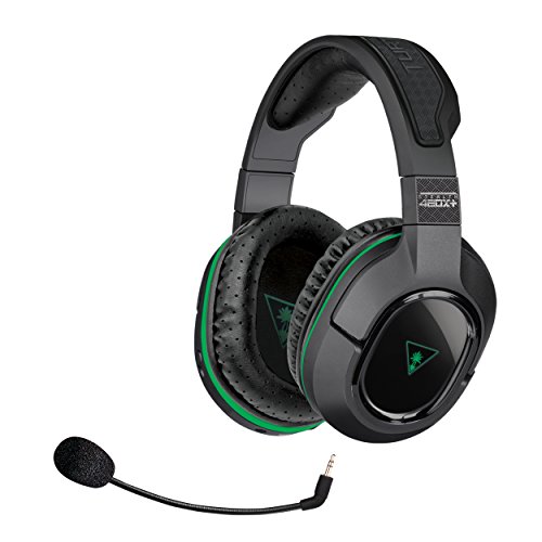 Casque de jeu sans fil Turtle Beach Stealth 420X+ pour Xbox One - Adventures in Gaming - Plage deson parfaite - Noir/Ele