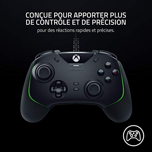 Razer Manette de Jeu Filaire Wolverine V2 - 2 Boutons Multifonctions Personnalisables, Mode Hair Trigger, Compatibilité 