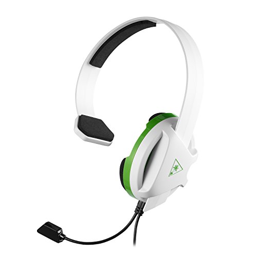 Turtle Beach Recon Chat Blanc pour Jeux - Compatible Xbox Series X, Xbox One et PS4 - Idéal pour Joueurs Événements Gami