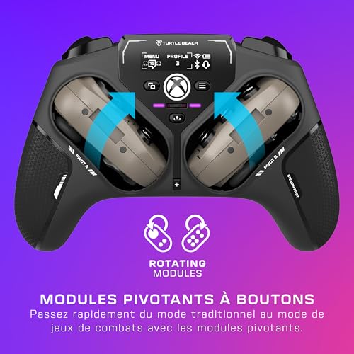  titre SEO 1 : Turtle Beach Stealth Pivot Manette Intelligente sans Fil pour Jeux Windows 10/11 - Immersion Ultime en Ca