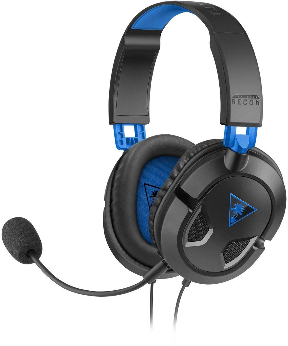 Turtle Beach Casque Gaming Recon 50 - Parfaite Pour Nintendo Switch, PS5 et PC - Offre Excellent Sons Stéréo & Microphon