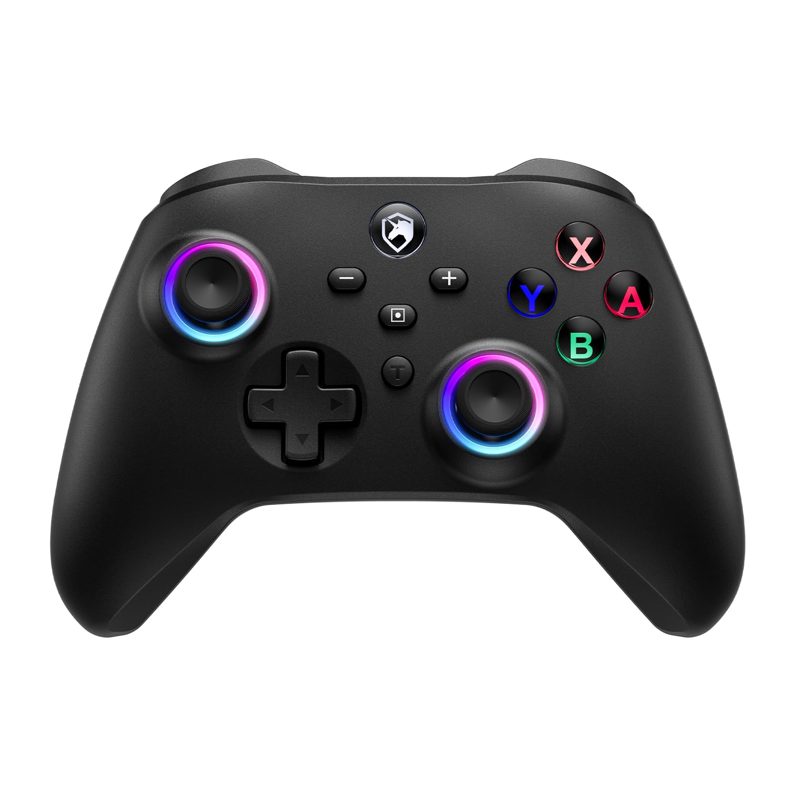 Manette Switch ECHTPower 2025 Sans Fil Pro avec LED, RGB et Trigger Macro, Pour PC Bluetooth, Switch/OLED/Lite 2025 Upgr