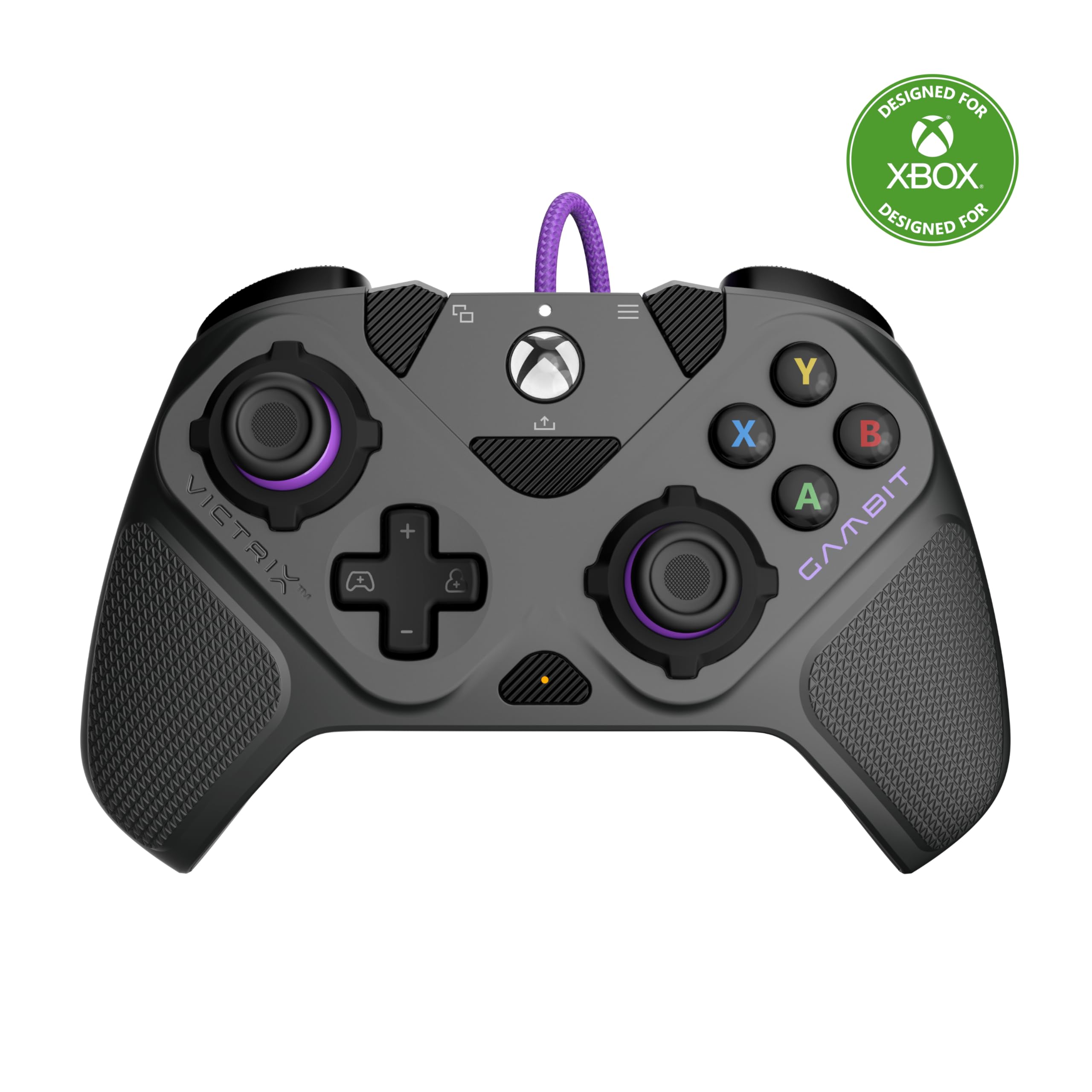"Turtle Beach Victrix Gambit Prime Manette de tournoi filaire avec sticks interchangeables, Rapid Fire Clutch Triggers e