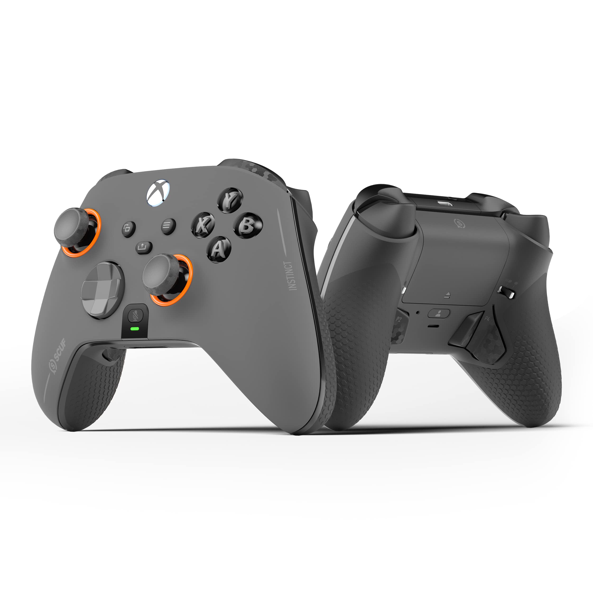SCUF Manette de performance sans fil personnalisée Instinct Pro pour Xbox Series X|S, One, PC et mobile - Gris acier
