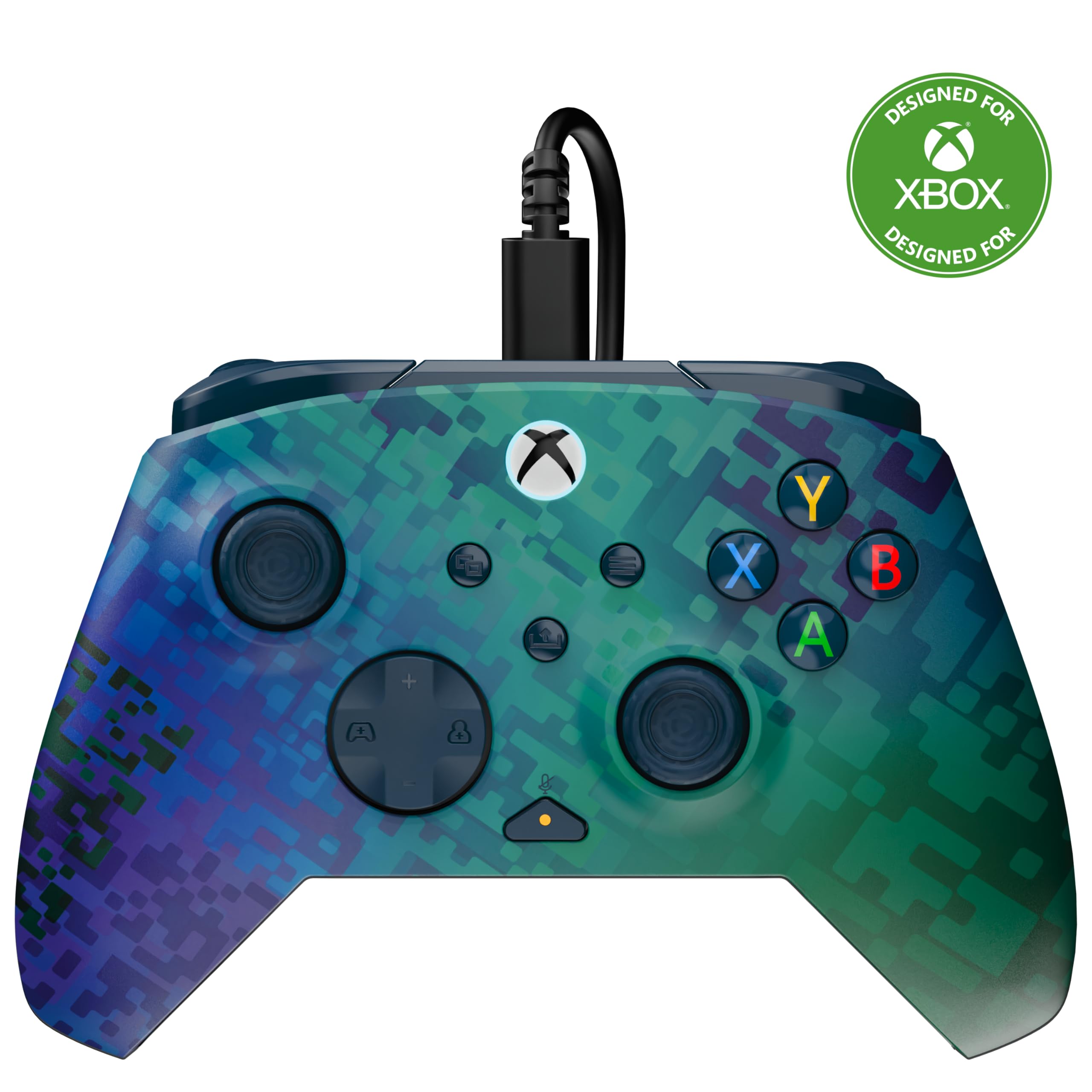 Turtle Beach Rematch Advanced Glitch Green Manette de jeu Xbox Series XS, One et PC avec Boutons Programmables"fmt
